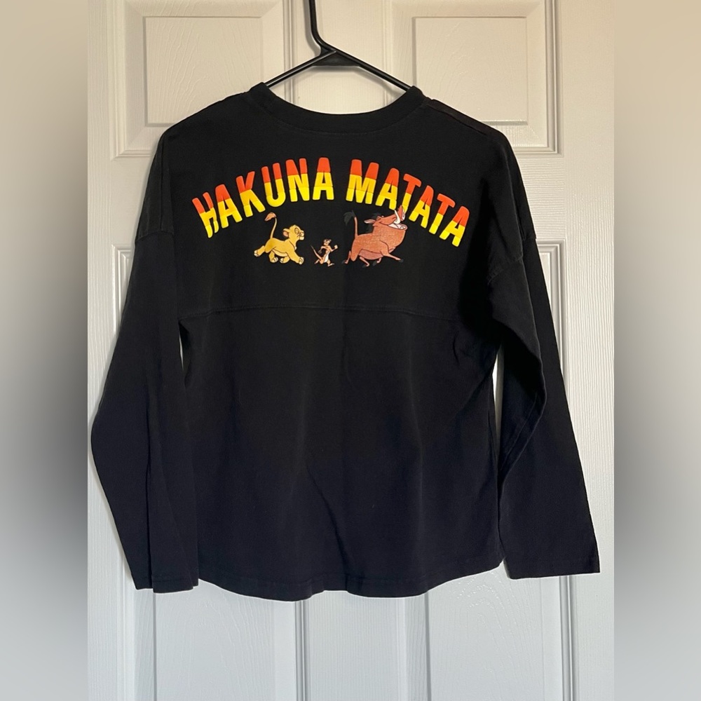 COPY - Disney Parks Spirit Jersey Lion King Hakuna Matata Pullover | Kids Size…